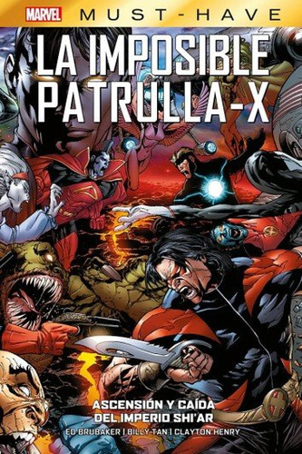 Libro Mst122 Imp Patrulla-x 7 Ascension Caida - Billy Tan