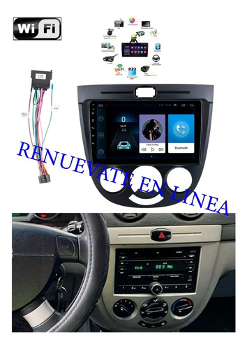 Radio Android Gps 9 Pulgadas Más Bisel Chevrolet Optra