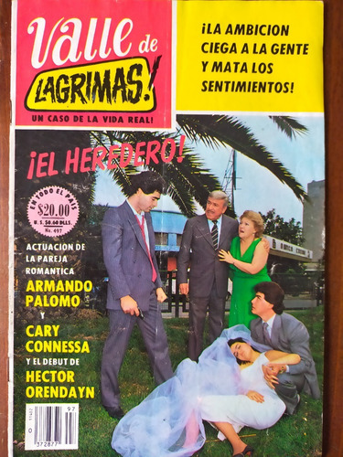 Armando Palomo, Cary Connessa Fotonovela Valle De Lagrimas (Usado)