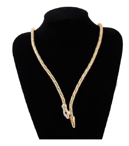 Collar Pulsera Cinturón De Serpiente Mujer