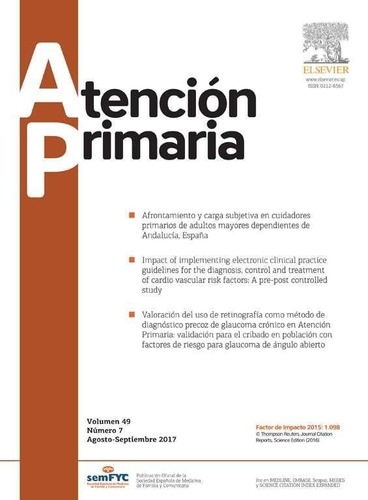 Revista Atención Primaria 09 / 2017  