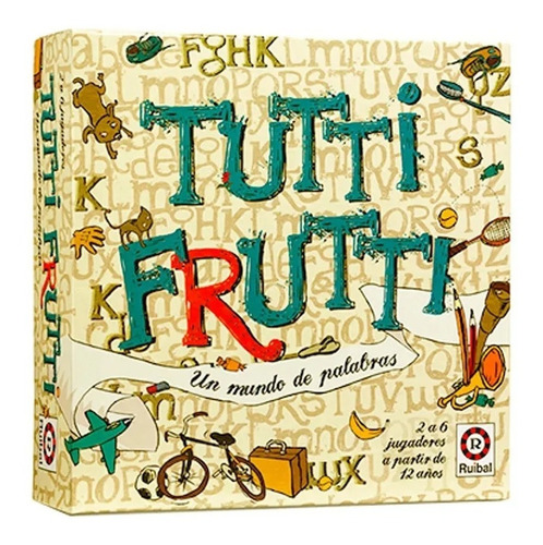Juego De Mesa Tutti Frutti Ruibal 7052 Original