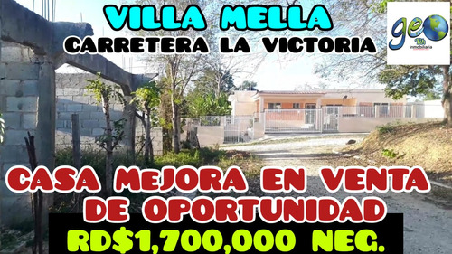 Mejora En Venta En Villa Mella, Sector Sagrario Díaz