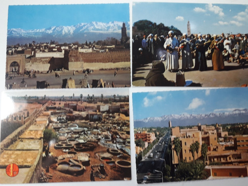 Lote 15 Postales Sin Usar De Marrakech (marruecos)