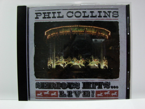 Cd Phil Collins Serious Hits...live! Canadá Ed. 1990 C/2