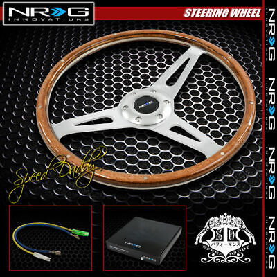 Universal Nrg Aluminum 36.5cm Racing Steering Wheel Clas Oad