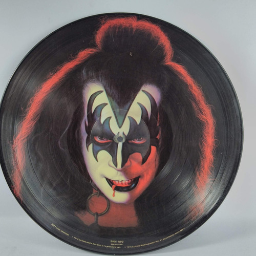 Lp Kiss Gene Simmons Picture 1era Edicion Americano