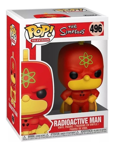 Funko Pop! The Simpsons Radioactive Man #496 Original 