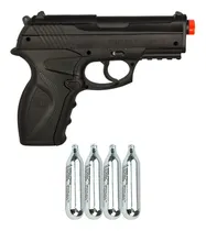 Comprar Pistola De Pressão Co2 Rossi C11 Esferas Aço 6mm + 4 Co2