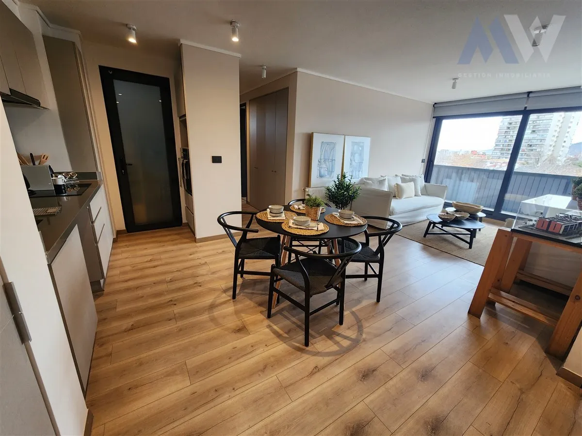 Imagen 2 de 29 de Departamento En Venta 2 D 2 B + Azotea Providencia