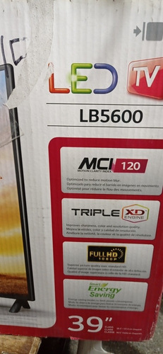 Tv Led LG 39 Lb5600 Repuesto Pantalla Partida