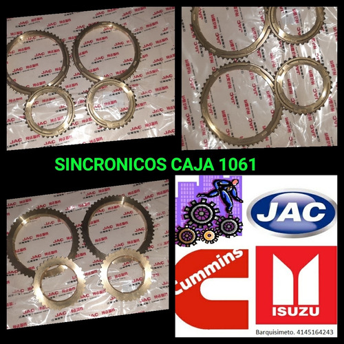 Aro Sincronico Caja Jac 1061 1083 3ra 4ta Y 5ta 6ta