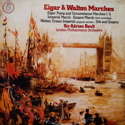 London Philharmonic Orchestra - Elgar & Walton Marches Lp