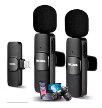 Comprar Microfone Sem Fio Duplo Lapela Profissional iPhone Android Cor Lightning - iPhone