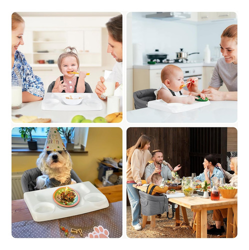 Silla De Comer Asiento Plegable Para Niños Exterior Y Hogar