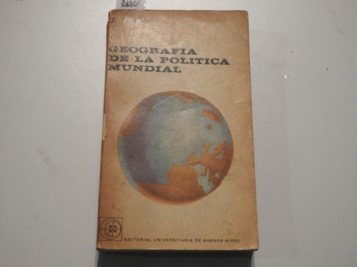 Geografia De La Politica Mundial - J.p. Cole - L456