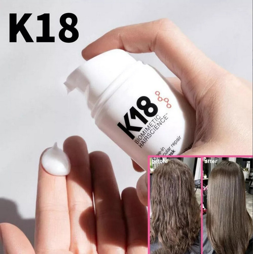 Mascarilla Capilar Reparadora Original Sin Enjuague K18, 50