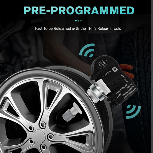 Sensor Tpms Presión De Aire Jeep Kk Auto Programable