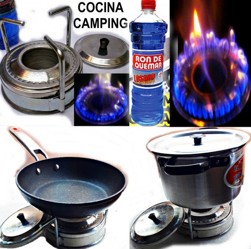 Imagen 2 de 9 de Cocina Portatil Economica De 1 Hornilla Casa Playa Camping