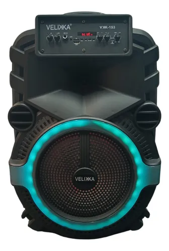 comprar Bocina Amplificada Velikka De 15 Fm\u002Fusb\u002Fsd\u002Faux\u002Fbt Vkk-153