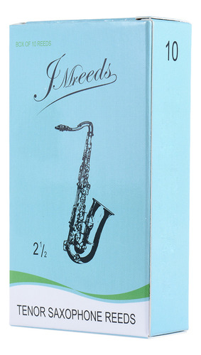 Cañas De Saxofón Tenor Reed Sax Bamboo... Bb Strength, 10 Un