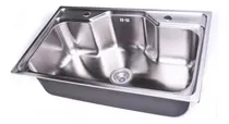 Comprar Bacha De Cocina En Acero Inoxidable Aisi 304 1 Mm Sobre Mesada O Bajo Mesada Apta Lavadero Sopapa Cestillo 1 Agujero Para Monocomando Y 1 Agujero Para Dosificador