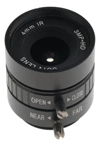 R 1/2 '' 4 Mm F / 1.2 3mp Mount Lente Infrarrojo Para Cámara