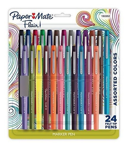 Plumones Paper Mate, 24und - Tropical & Multicolor