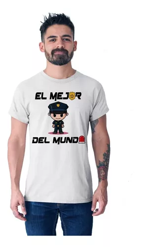 Playeras Personalizadas Caballero Diseños De Policia | MercadoLibre