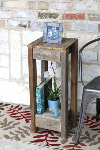 Mesa Decoración En Madera Envíos A Todo El País