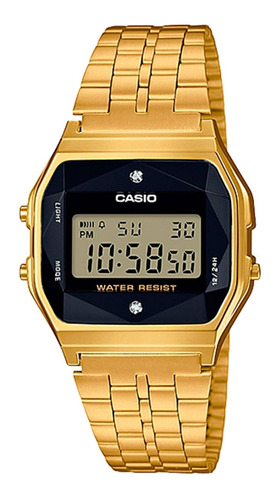 Relógio Casio Feminino A159wged-1df Dourado - Refinado