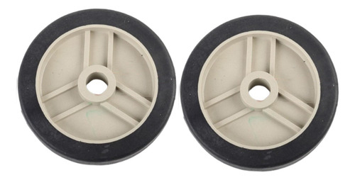 2 Ruedas Para Compresor De Aire (tornillos No 5 Pulgadas