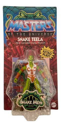 Snake Teela Motu Origins Retro Play Mattel Wave 13 Unpunched