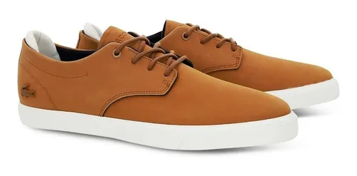 Zapatillas lacoste hombre marrones sale