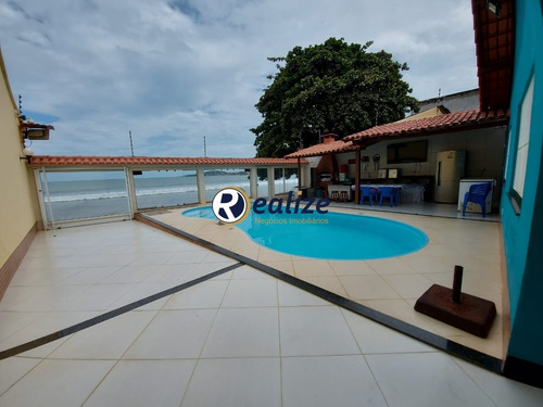 Casa 4 Quartos Mobiliado Com Área De Lazer Completa Na Praia Em Guarapari-es - Ca00167 - 69307506
