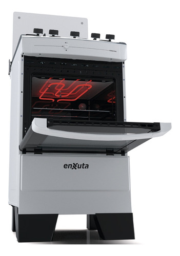 Imagen 3 de 9 de Cocina A Gas Enxuta Cenx27542w Con Grill Electrico