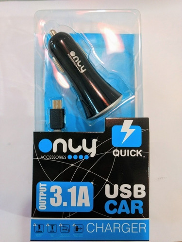 Imagen 2 de 2 de Cargador Usb 3.1 A Para Auto