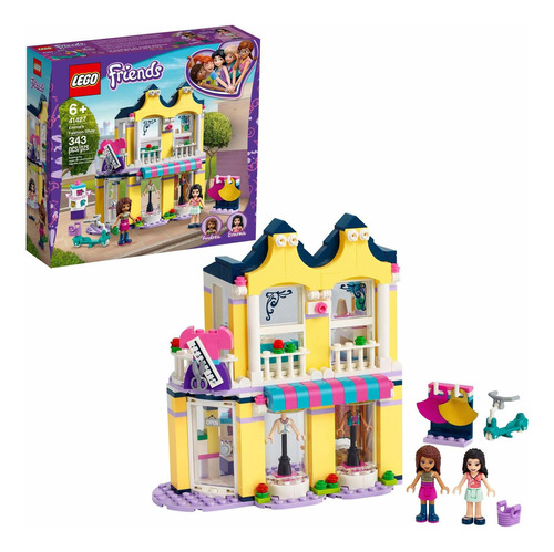 Figuras Para Armar Lego Friends Emma Fashion Shop 41427 Fgr