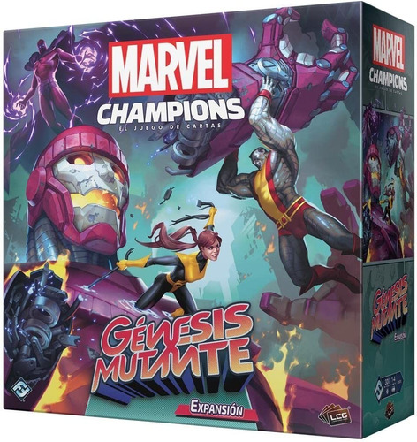 Juego De Mesa Marvel Champions Genesis Mutante Expansion