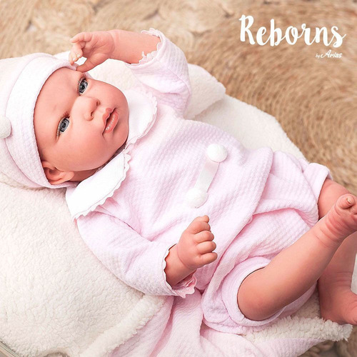 Reborn Bebote 40 Cm Raquel Con Manta