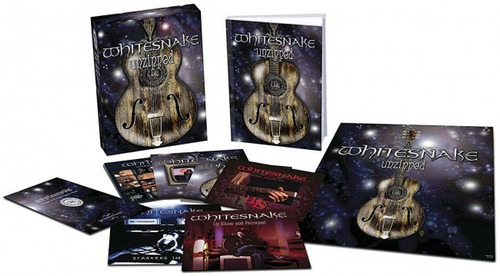 Box Whitesnake - Edición Super Deluxe descomprimida, 5 CDs y DVD