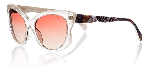 Gafas De Sol Emilio Pucci Ep 49 25z Degradado Marfil O Viole