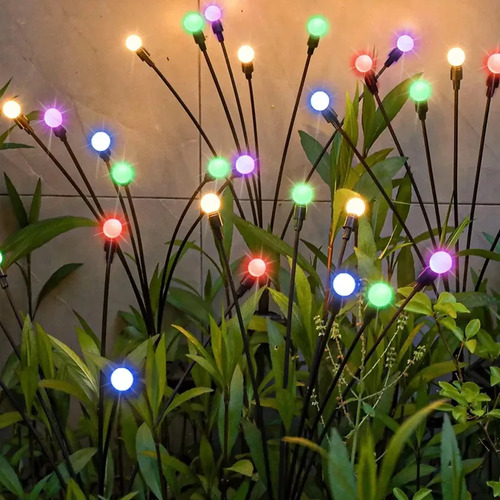 Lámparas De Césped Impermeables Con Forma De Luciérnaga Con