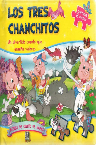 Cuento Los Tres Chanchitos Puzzle