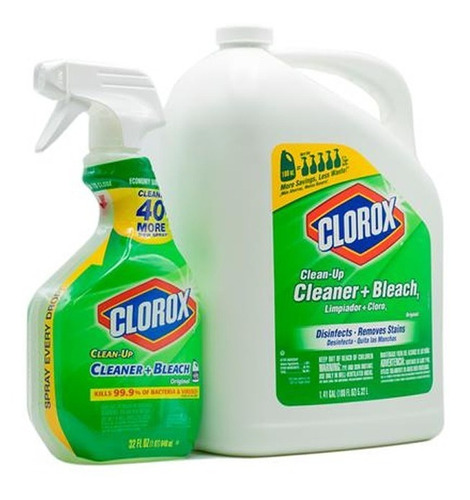 Limpiador Clorox Clean Up Atomizador - - L a $17550