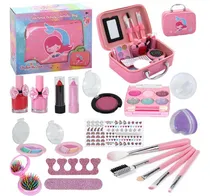 Comprar Maquillaje Belleza De Juguete Para Niñas No Tóxico Lavables