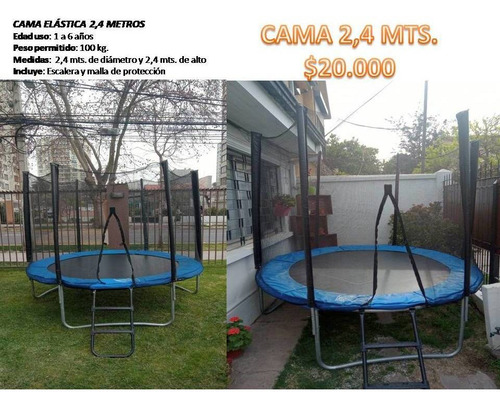 Imagen 3 de 4 de Arriendo Camas Elásticas (sólo Comunas Dadas En Descripción)