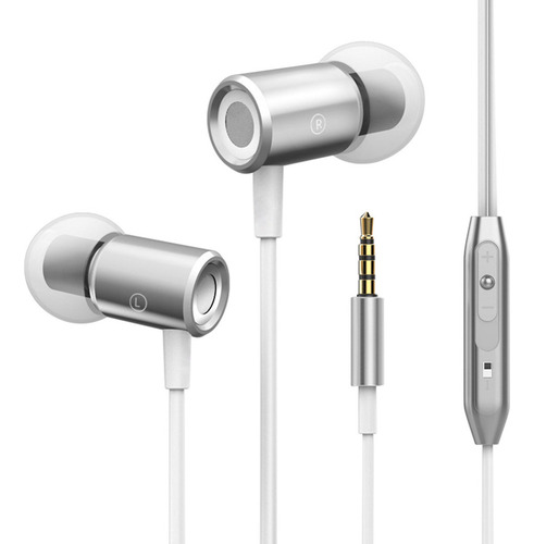 Auriculares Deportivos Intraurales Con Cable De 3,5 Mm Con M