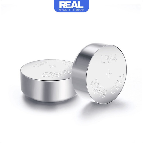 10 Baterias Pilhas Alcalina Lr44 1,5v Blister Cartela Elgin