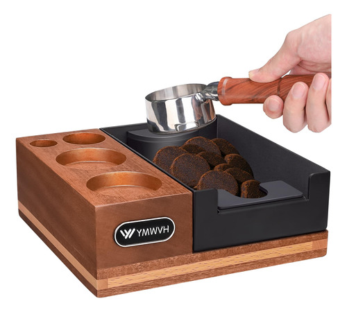 Espresso Knock Box And Tamping Station 51 54 2.283 In Espres